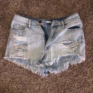 Jean shorts